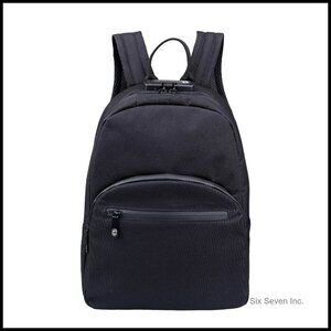 Smell Proof Backpack with Lock Travel Daypack Compact Lightweight Polyester